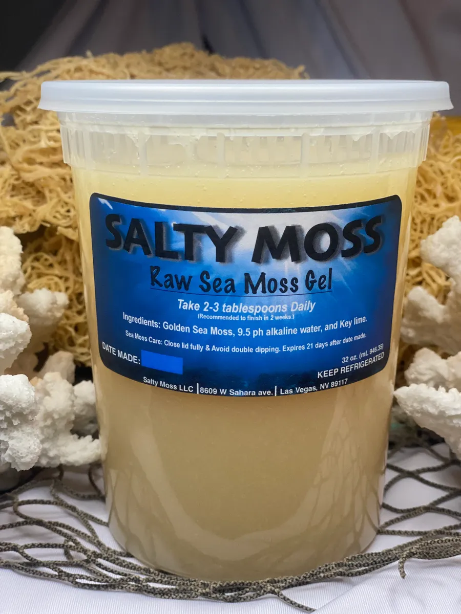 Raw sea moss gel